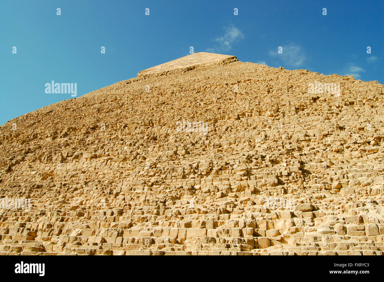 Khafre Pyramide - Ägypten Stockfoto