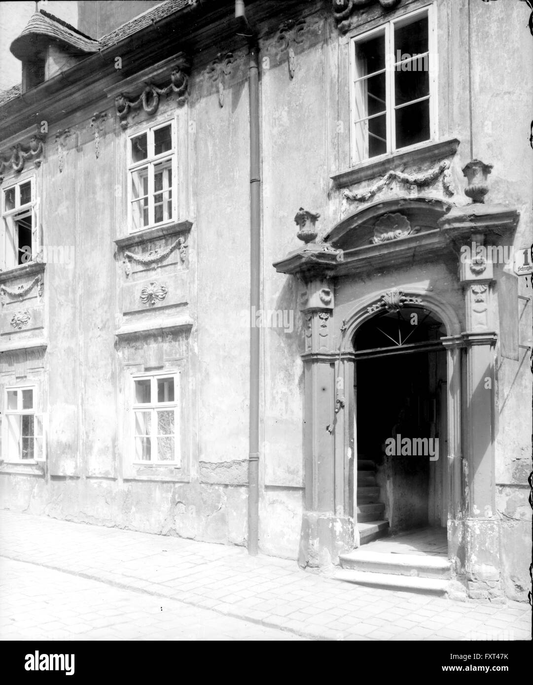 Wien 1, Dreimäderlhaus Stockfoto