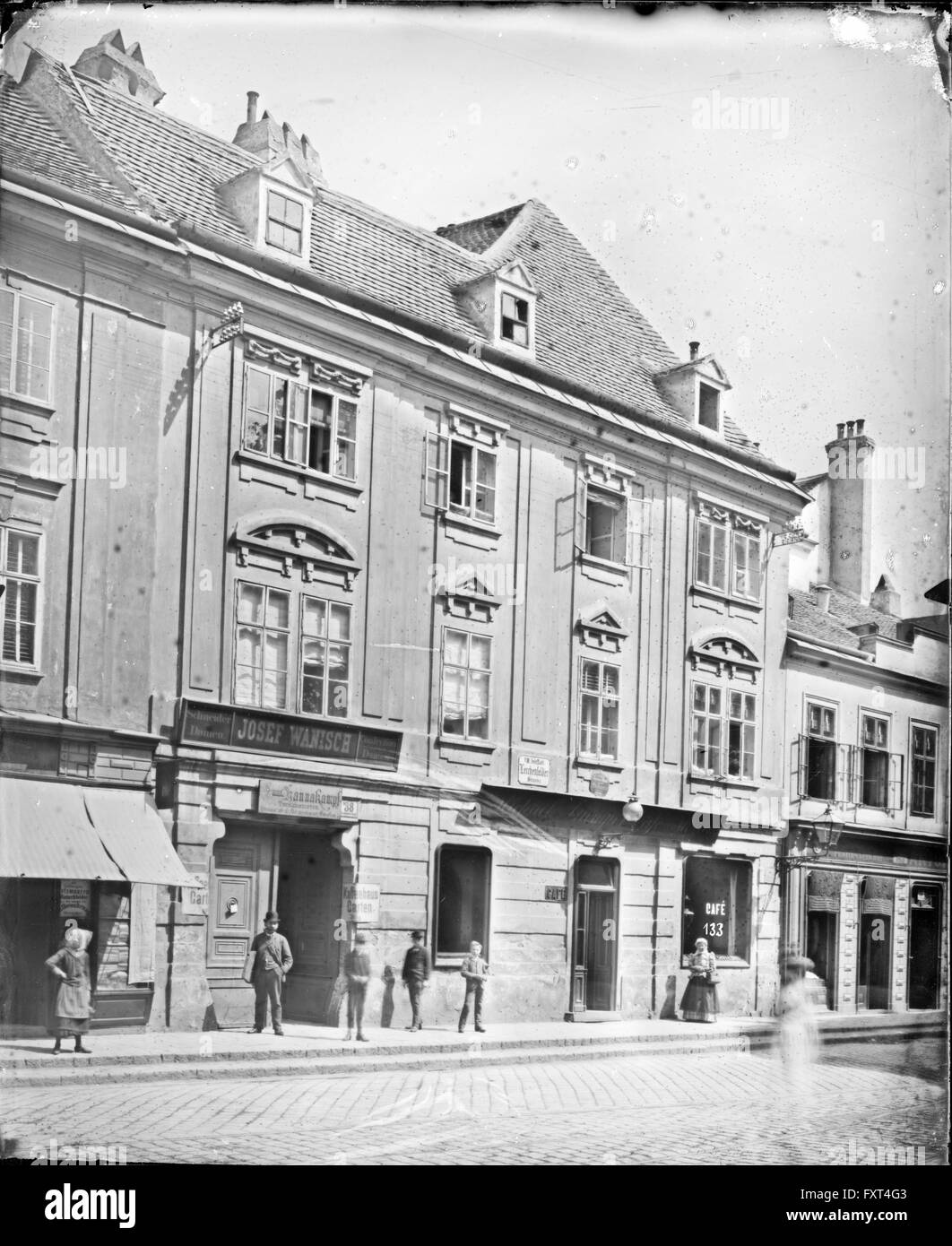 Wien 8, Lerchenfelderstraße 38 Stockfoto