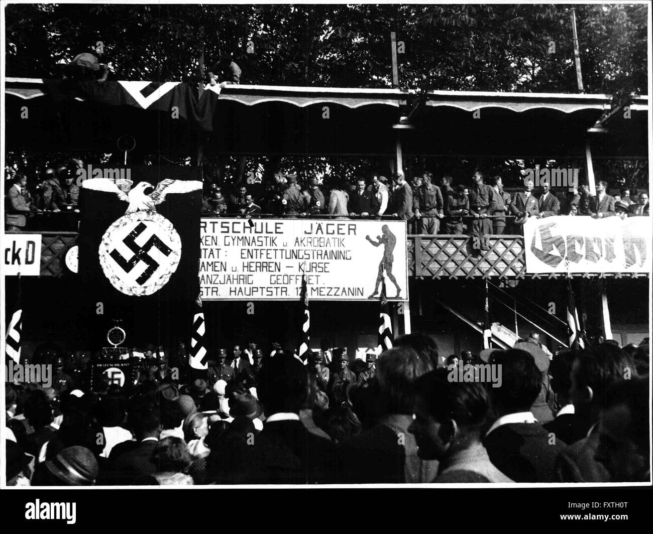 Goebbels in Wien Stockfoto