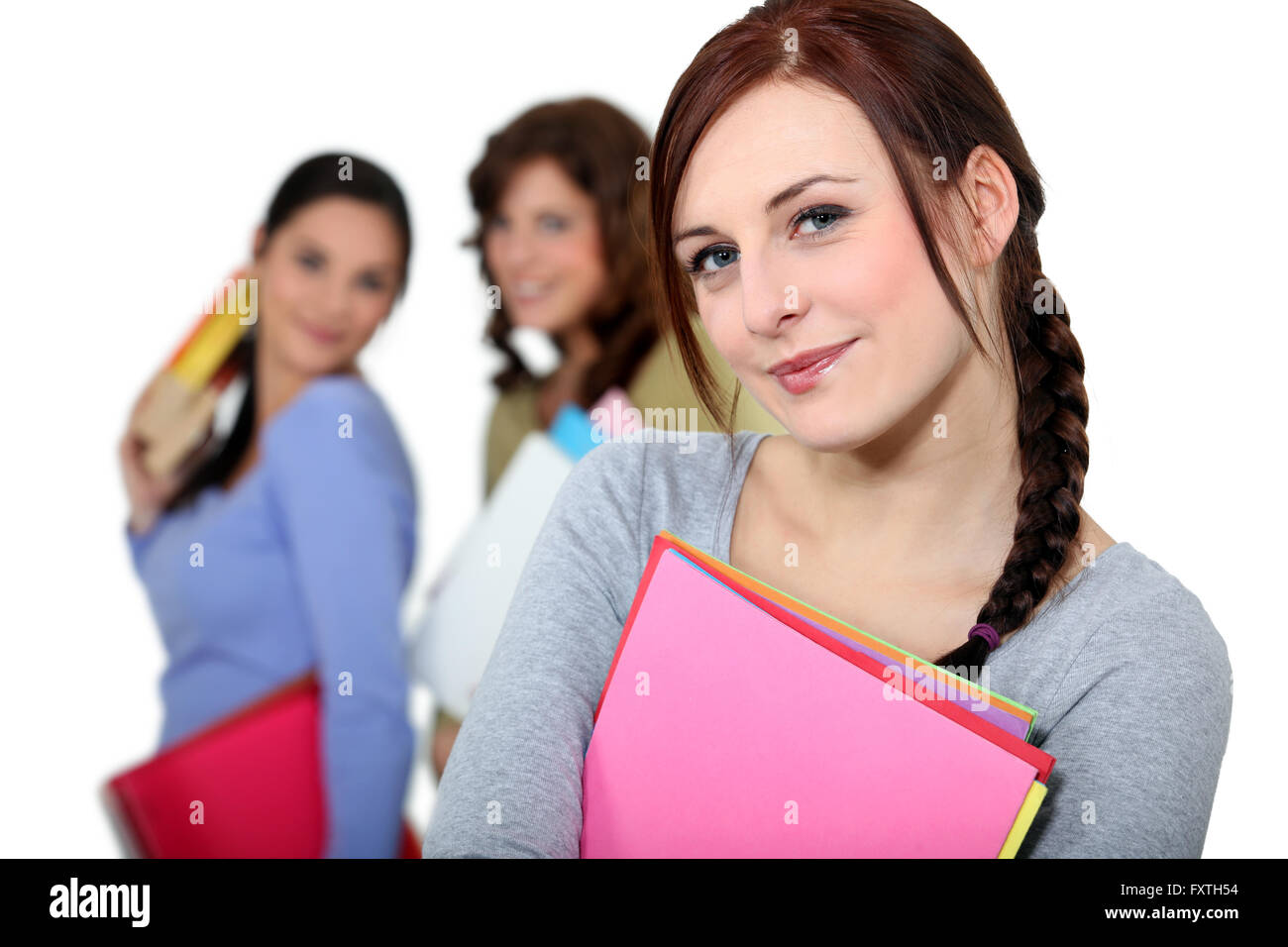 Mädchen aus der Klasse Stockfoto