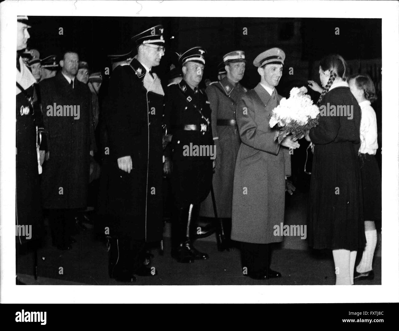 Goebbels in Wien Stockfoto