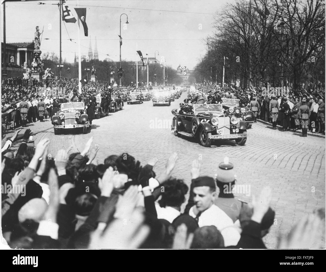 Tag des Großdeutschen Reiches in Wien Stockfoto