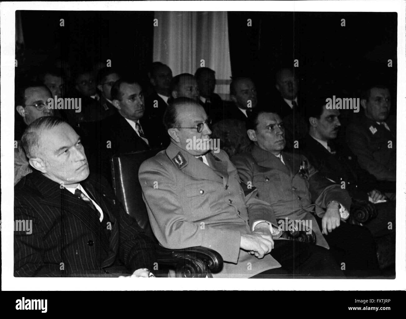 Eröffnung der BDDA (Bank der Deutschen Arbeit) in Wien Stockfoto