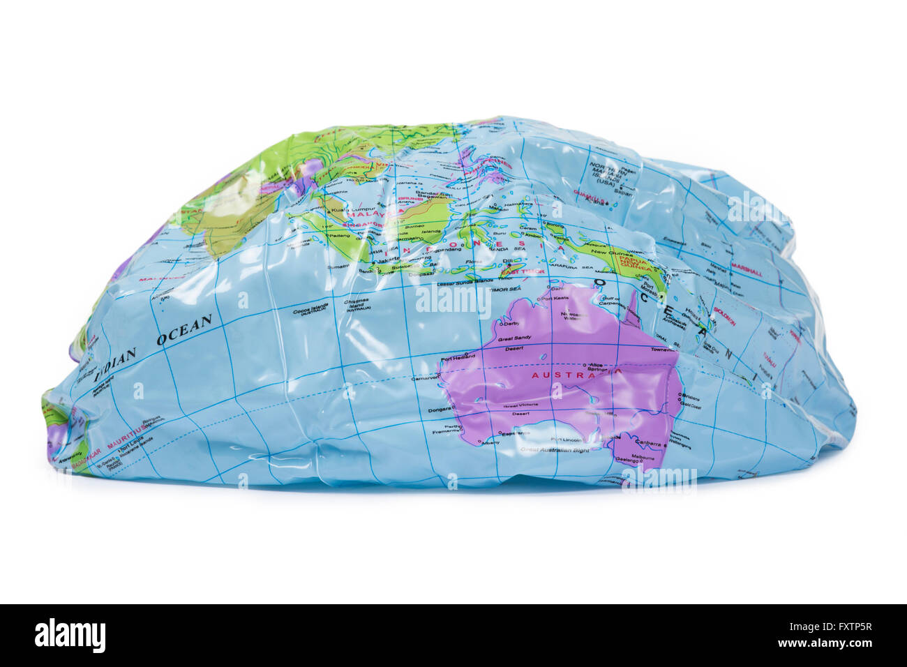 Globaltemperaturanstiegbegriff Stockfoto