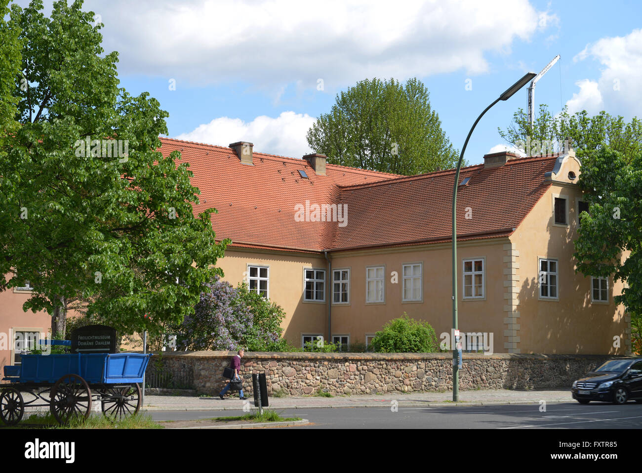 Domaene Dahlem, KoeniginLuiseStraße, Dahlem, Berlin, Deutschland Stockfotografie Alamy
