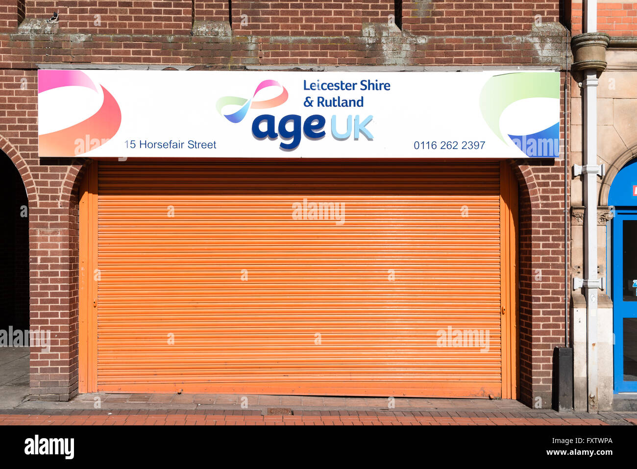 Alter Uk Leicestershire und Rutland Store, Deutschland. Stockfoto