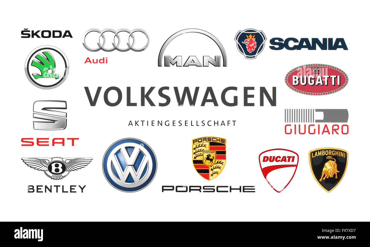 Auto logos Ausgeschnittene Stockfotos und -bilder - Alamy