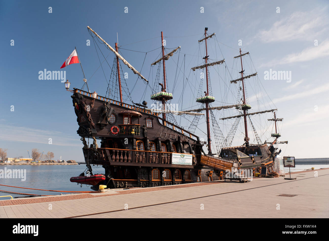 DragonPassagierschiff in Gdynia, Polen, Europa, Ostsee, Kreuzfahrt