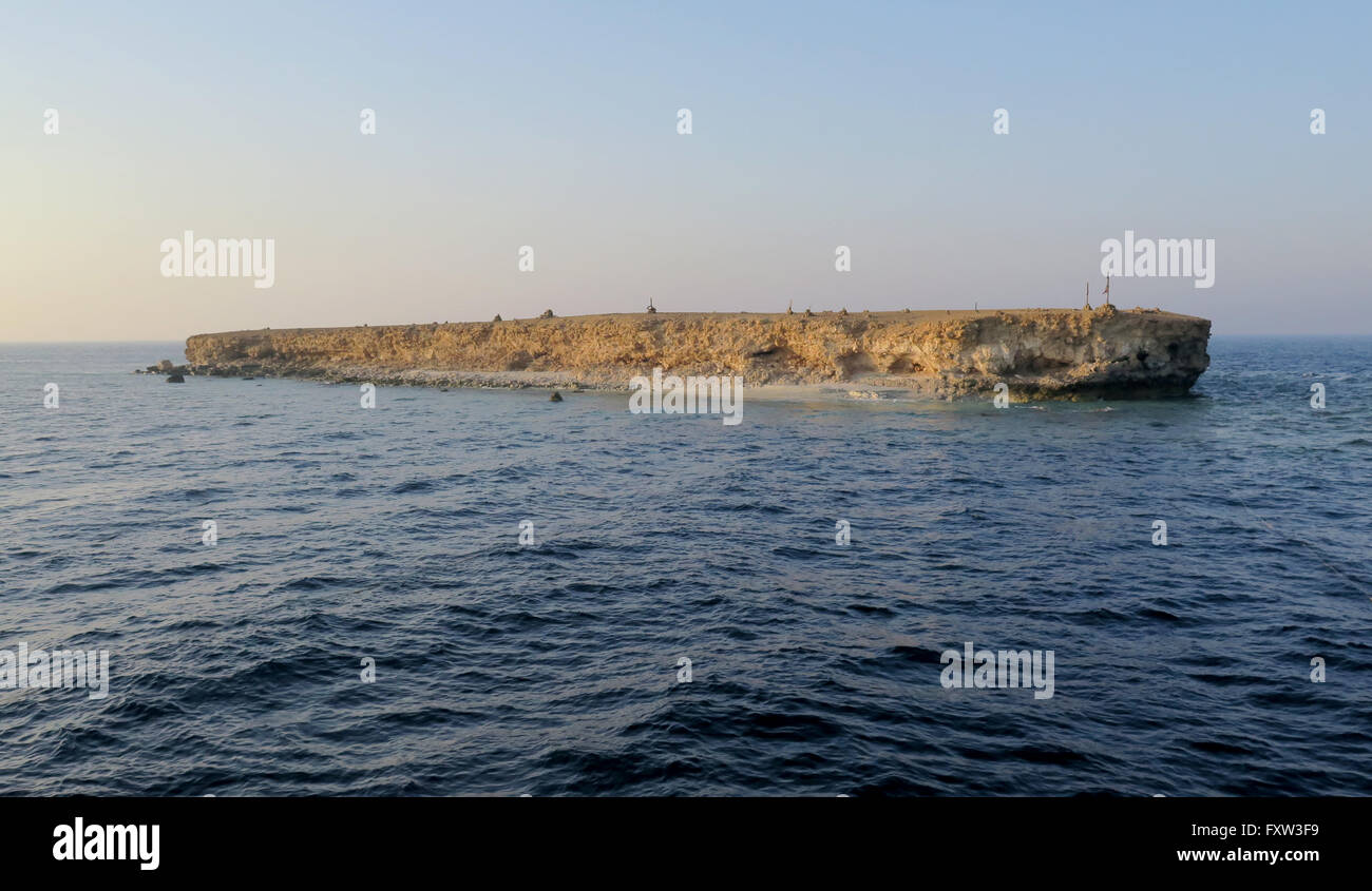 Insel, wenig Mühe, Brother Islands, Rotes Meer, Aegypten Stockfoto