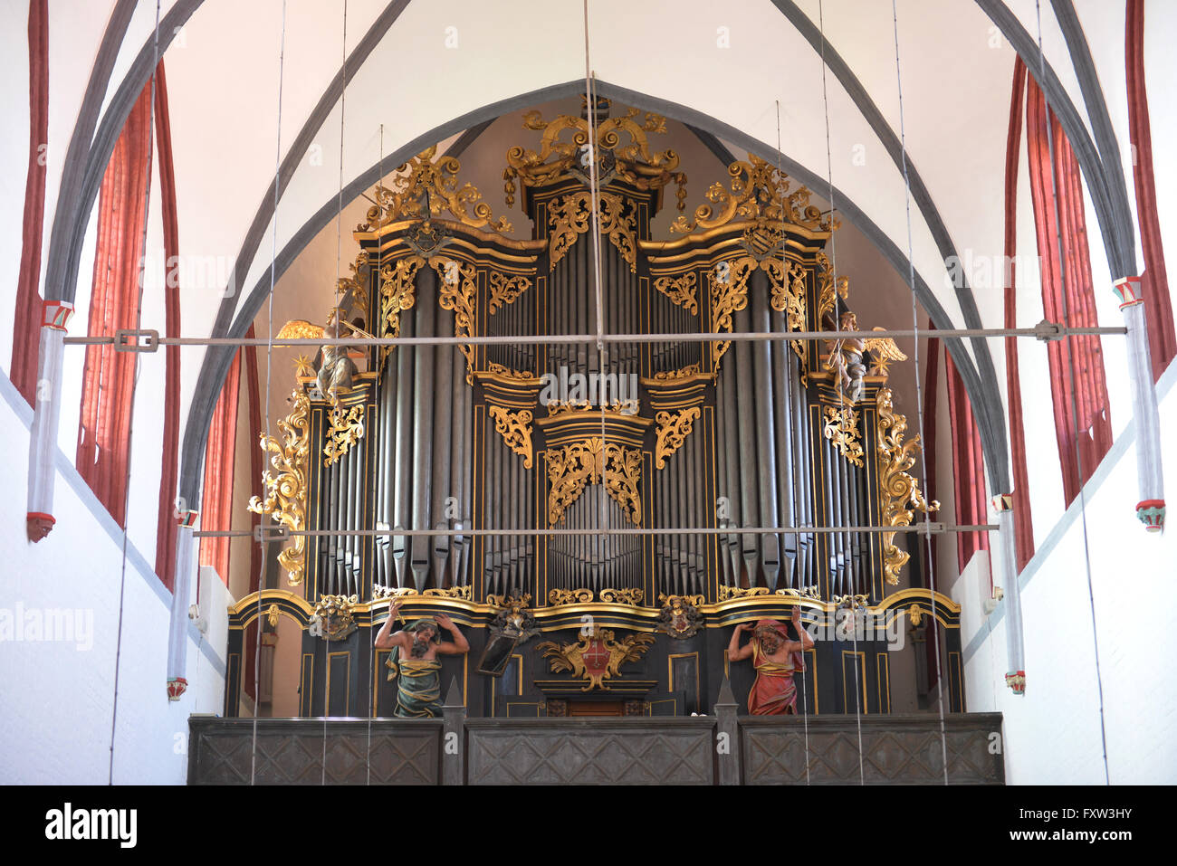 Orgel, Dom, Brandenburg an der Havel, Brandenburg, Deutschland Stockfoto