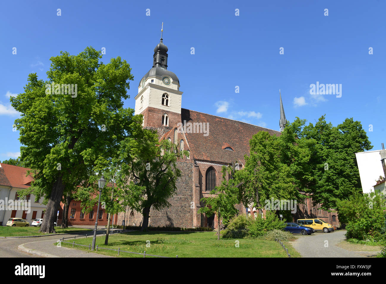 St.-Gotthard-Kirche, Brandenburg an der Havel, Brandenburg, Deutschland Stockfoto