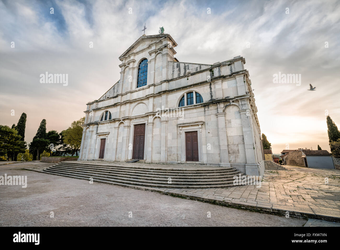 Kathedrale der Heiligen Euphemia, Rovinj, Kroatien Stockfoto