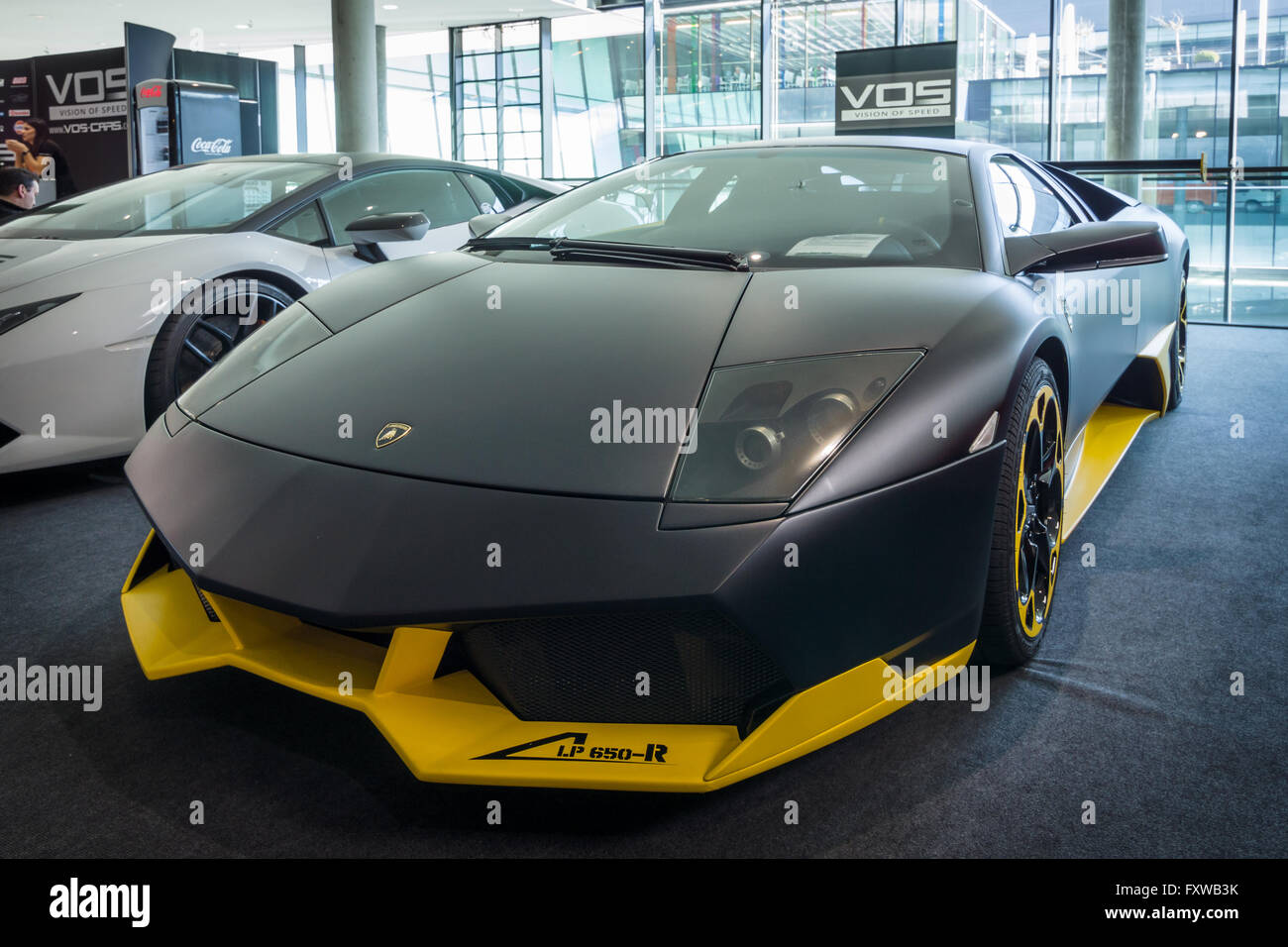 Sportwagen Lamborghini Murcielago PL650R (nur 4 Kopien gemacht), 2007 Stockfoto