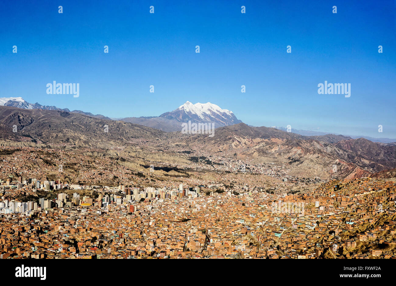 Bolivien - 26.07.2013 - Bolivien / La Paz / administrative Hauptstadt La Paz - La Paz - Sandrine Huet / Le Pictorium Stockfoto