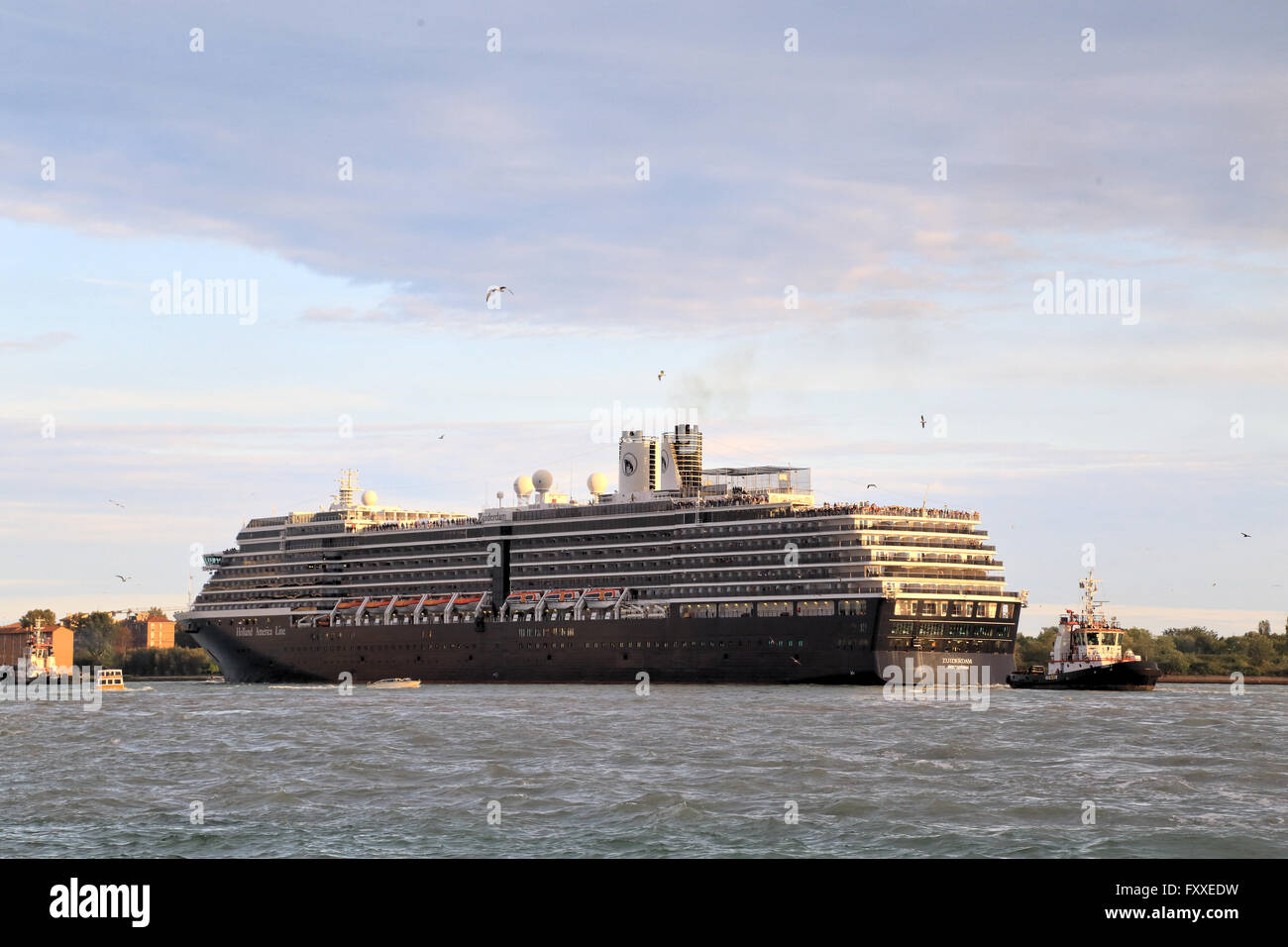 Kreuzfahrtschiff MS Zuiderdam, IMO 9221279 Stockfoto