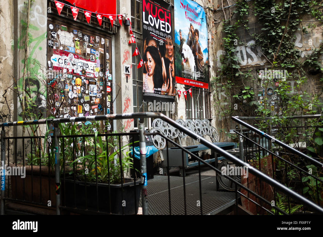 BERLIN, APRIL 15: Haus Schwarzenberg am 15. April 2016 in Berlin. Stockfoto