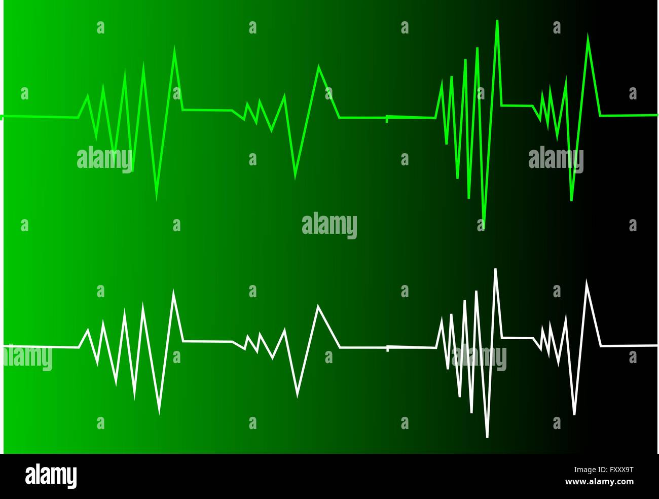 Sound-Equalizer einzustellen Stock Vektor