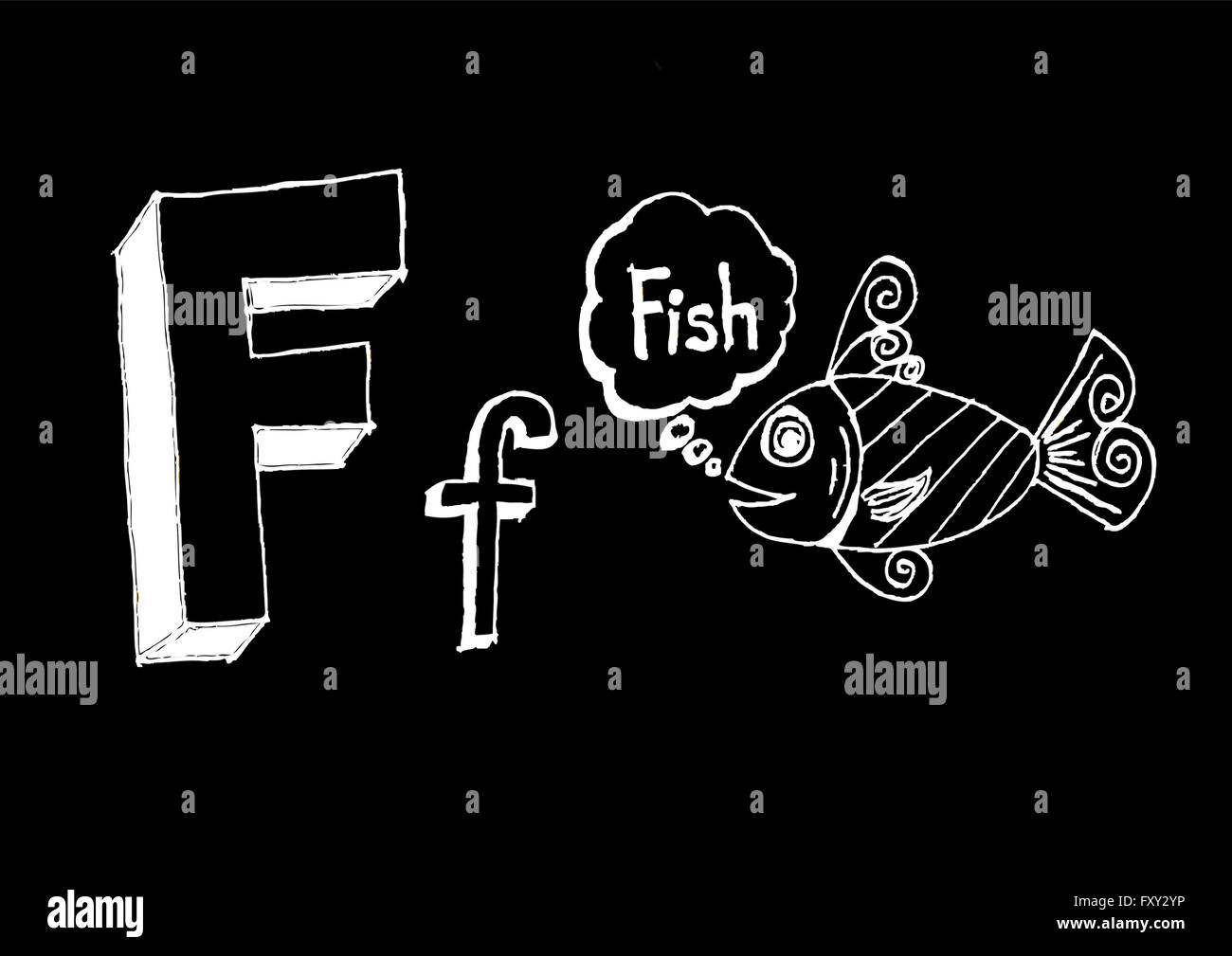 Ein b c d e f g h ich j k l m n o p Q R s t u v w x y Z Cartoon Textschrift Hand Zeichnung Vektor Buchstaben Stock Vektor