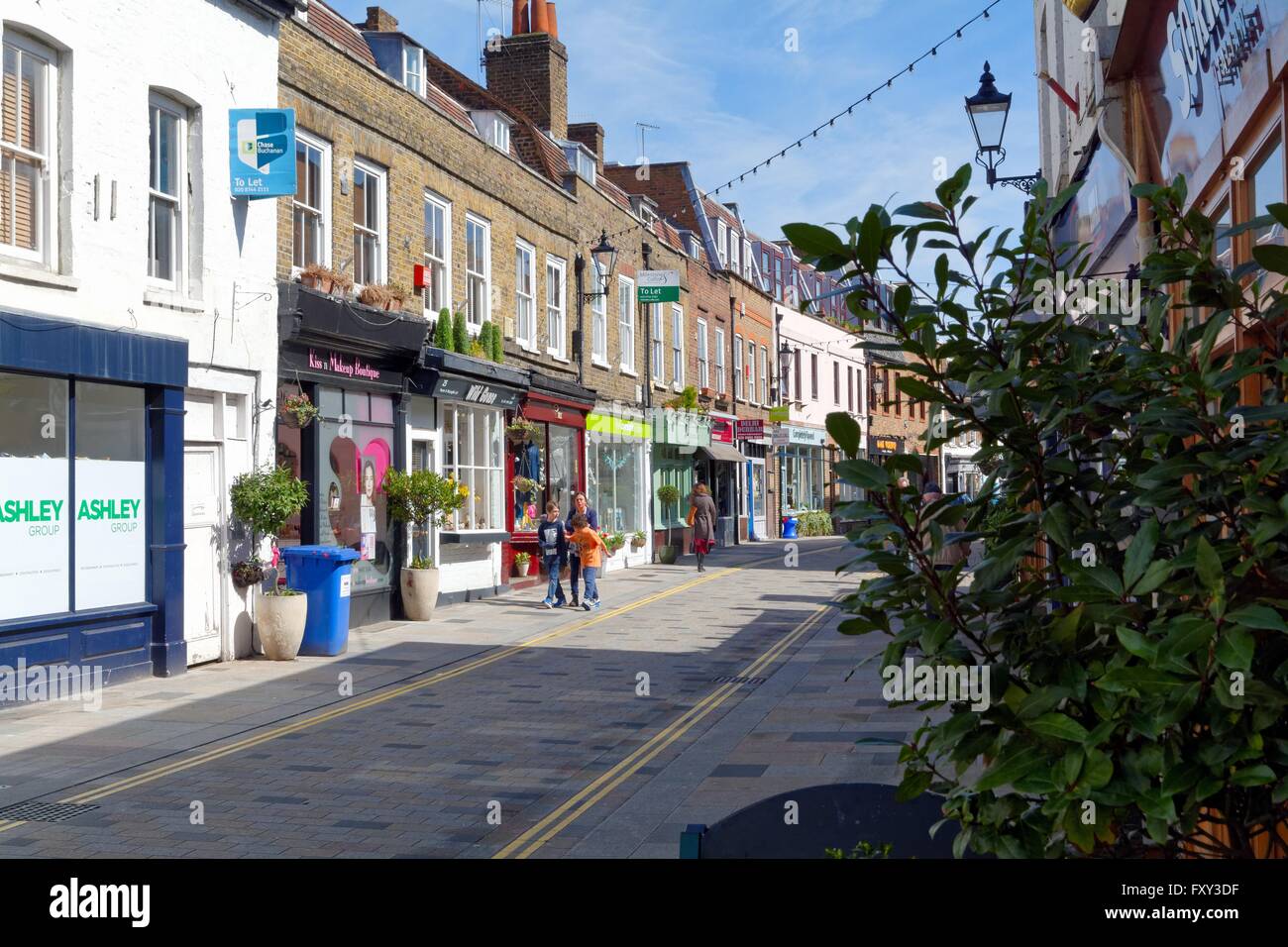 Church Street in Twickenham West London UK Stockfoto