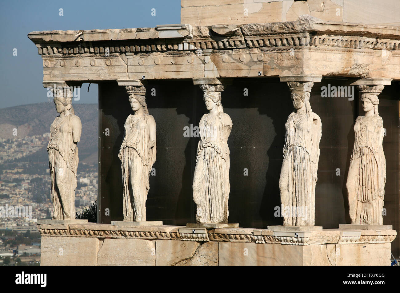 Griechenland, Athen, Akropolis Stockfoto