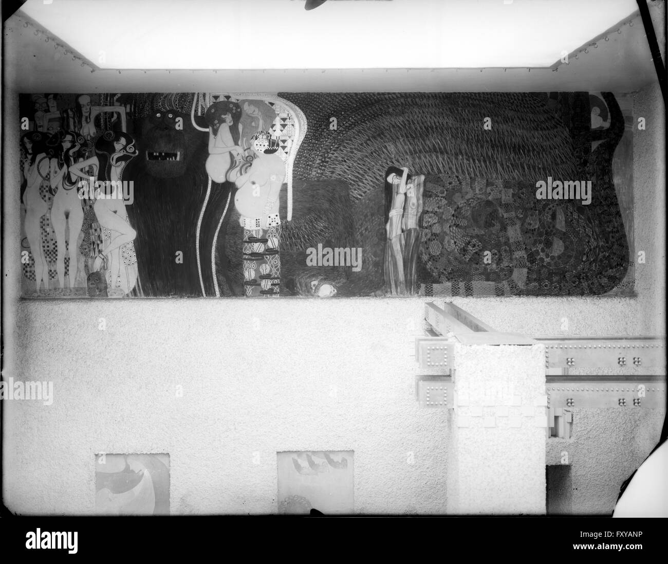 14. Ausstellung der Wiener Secession Stockfoto