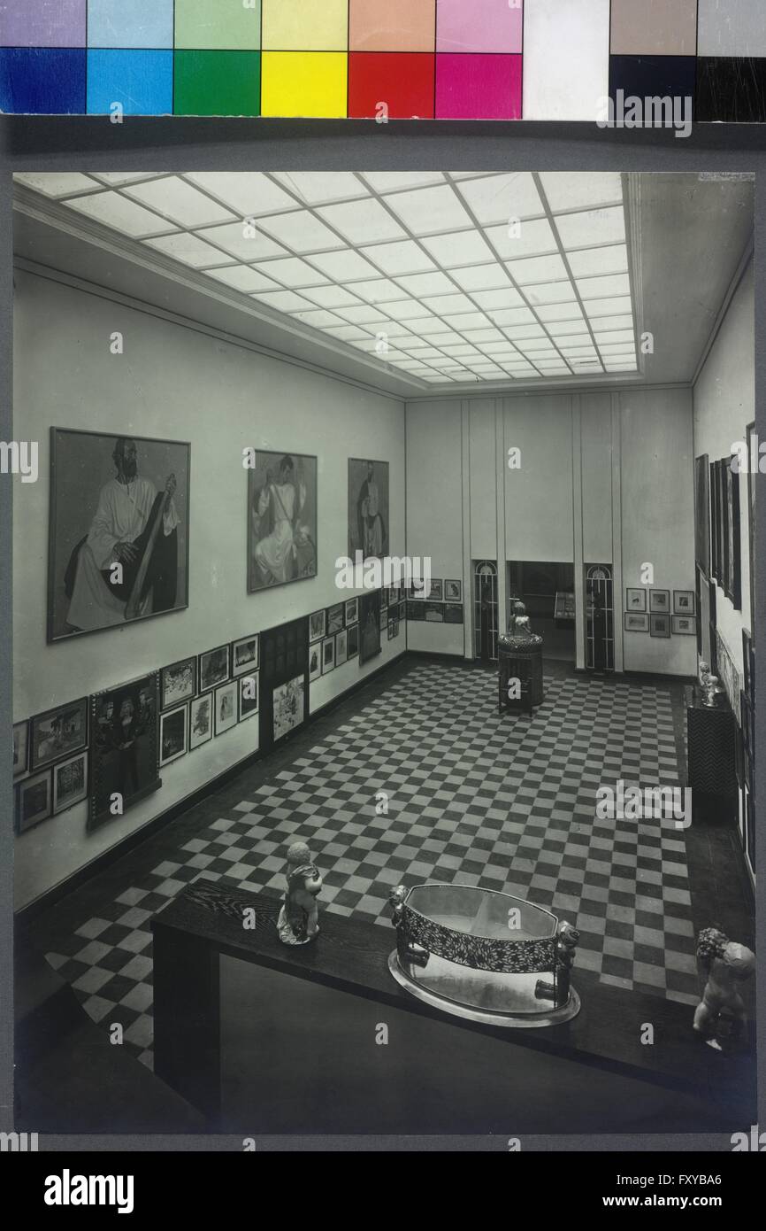 Internationale Kunstausstellung Rom 1911. Österreichischer Pavillon. Stockfoto