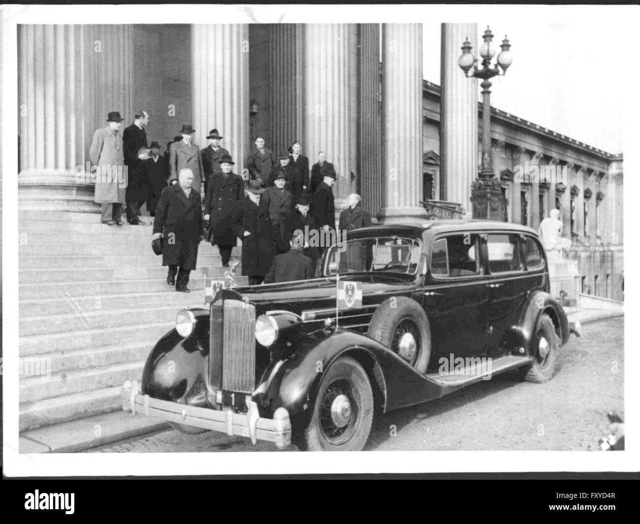 Angelobung von Bundespräsident Renner Stockfoto