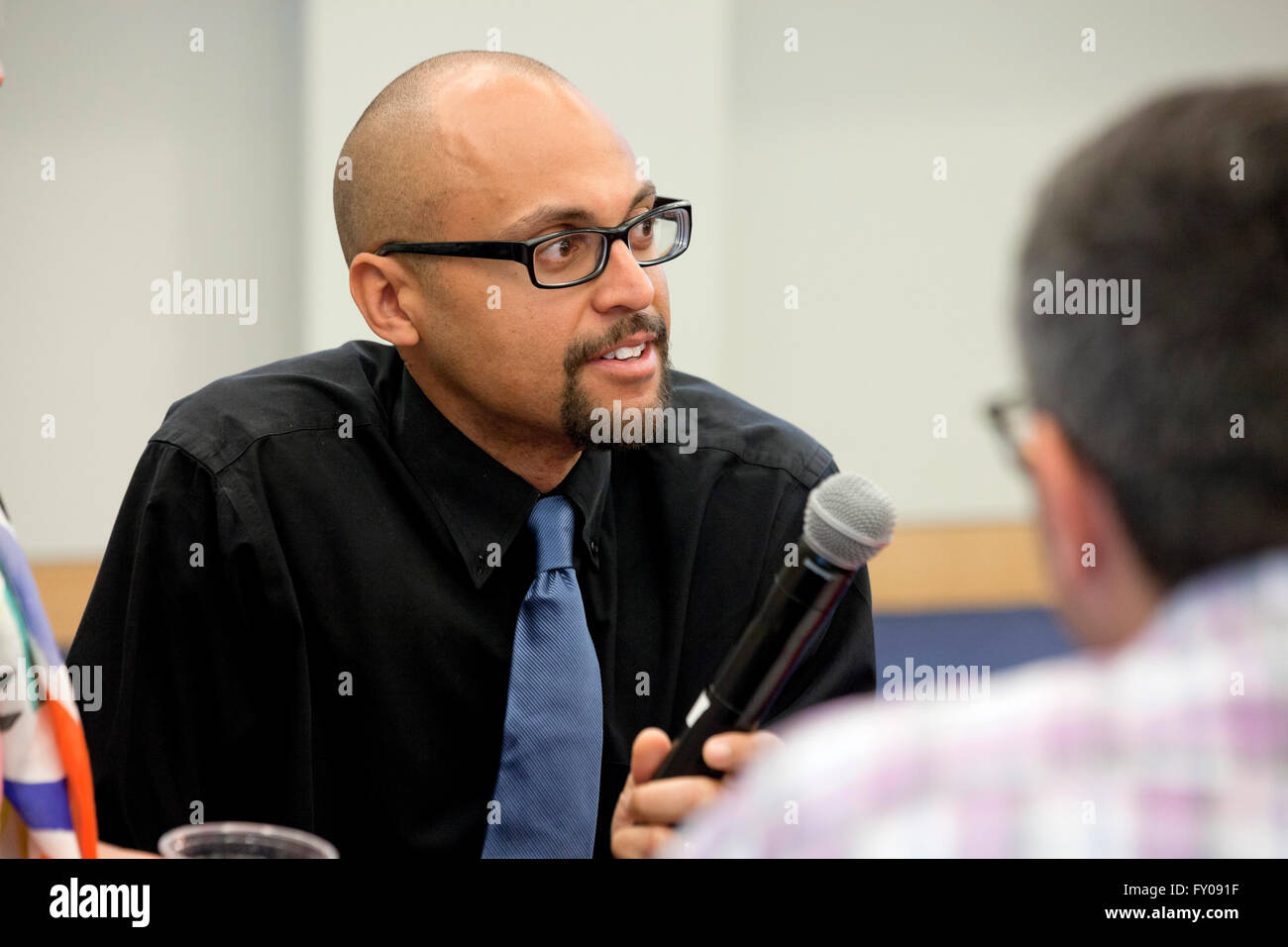 Daryn Cambridge, Senior Program Officer, United States Institute of Peace - 4. April 2016, Washington, DC USA Stockfoto