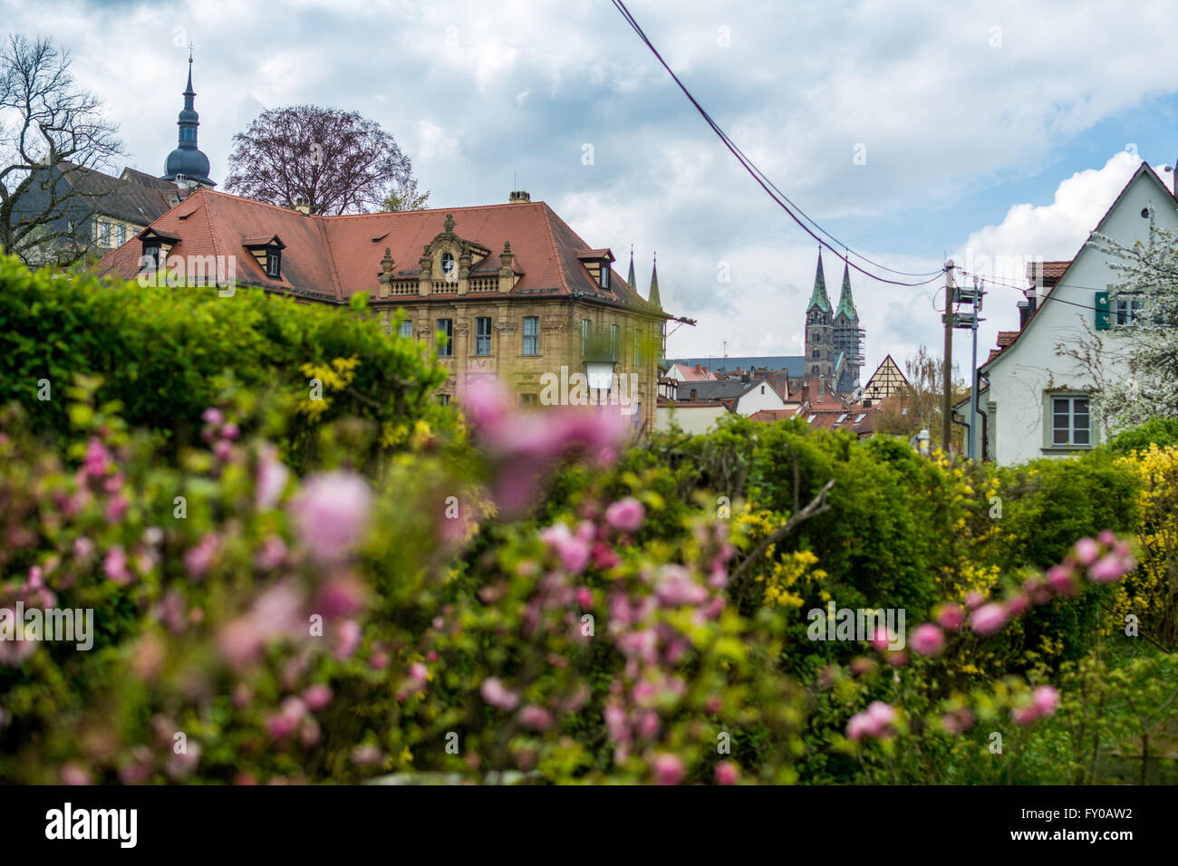 Villa Concordia und Bamberger Dom Stockfotografie Alamy