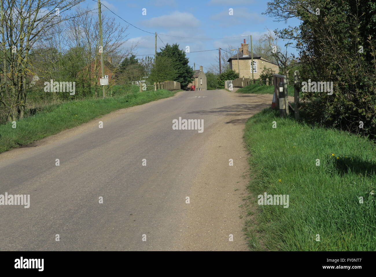 Der Weiler von Sutton Gault Stockfoto