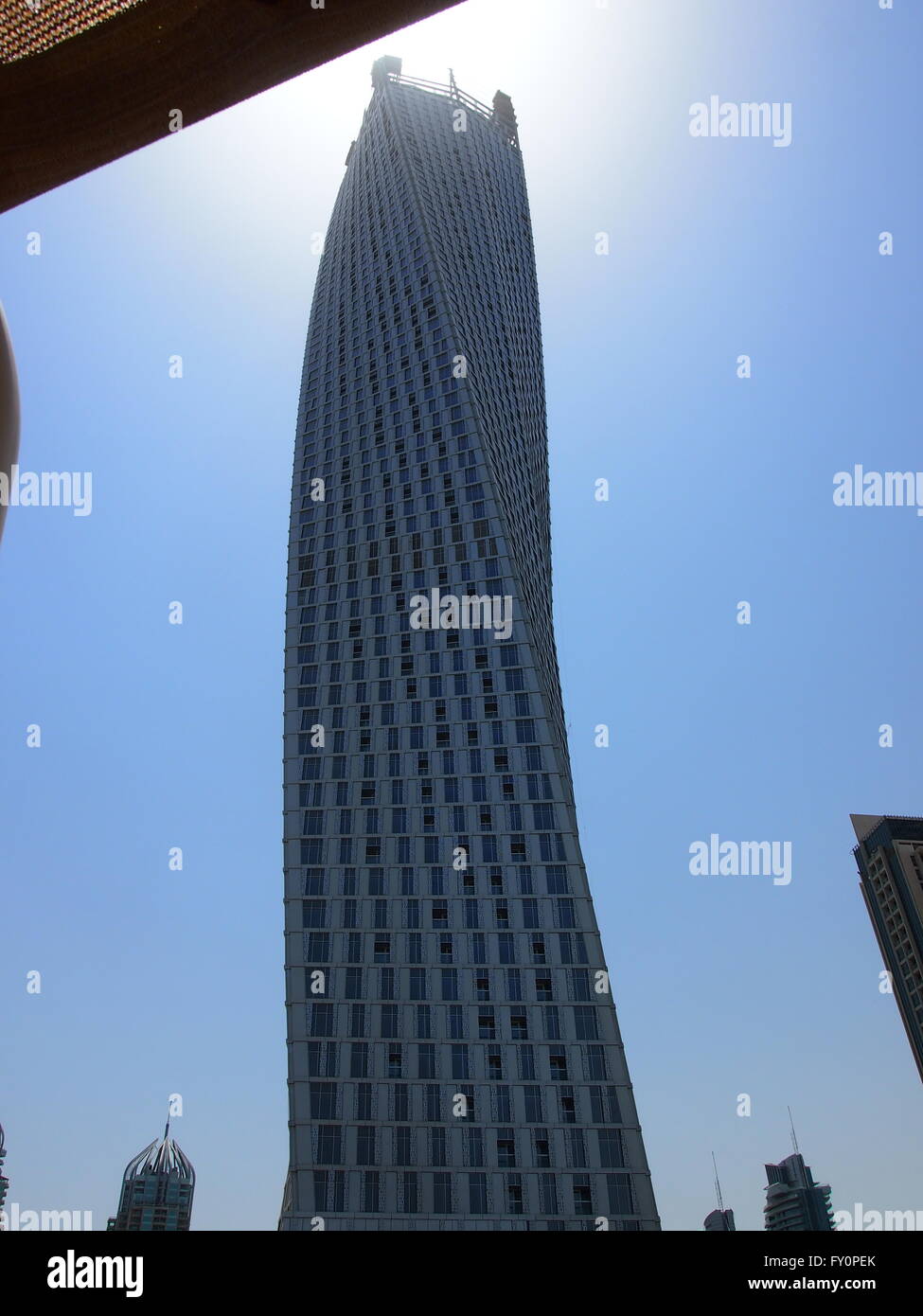Cayan Tower, Dubai Stockfoto