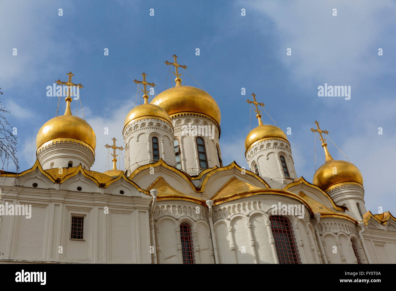 Russland, Moskau, die Kathedrale der Verkündigung im Moskauer Kreml Stockfoto