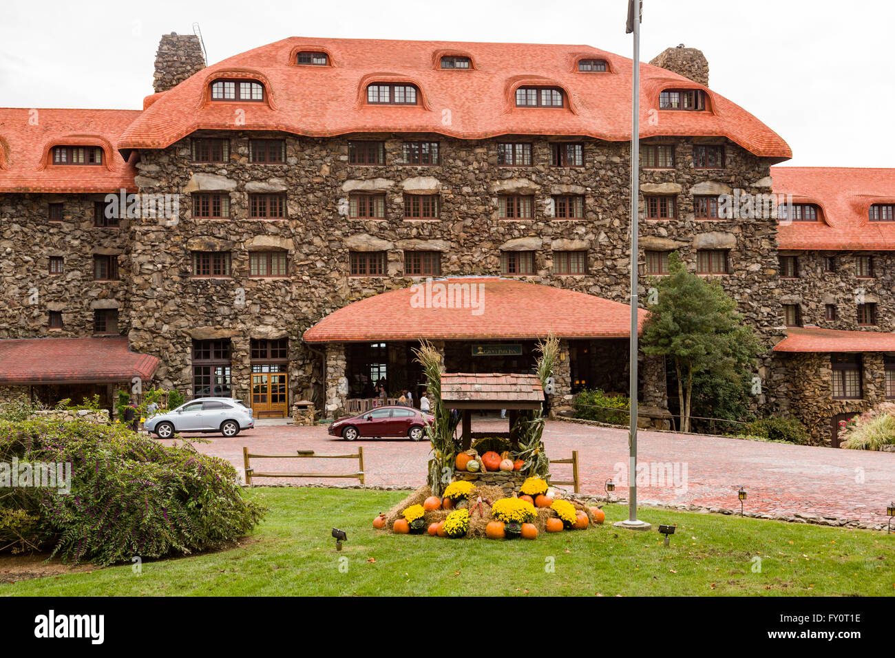 Das Omni Grove Park Inn in Asheville, North Carolina. Stockfoto