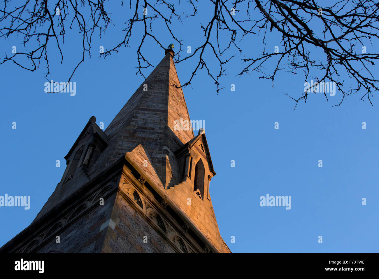 Erste Kirche, Back Bay, Boston, Massachusetts, USA Stockfoto