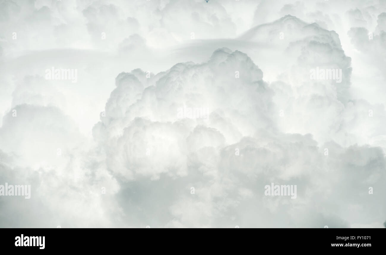 Cumulonimbus Gewitterwolke Hintergrund Stockfoto