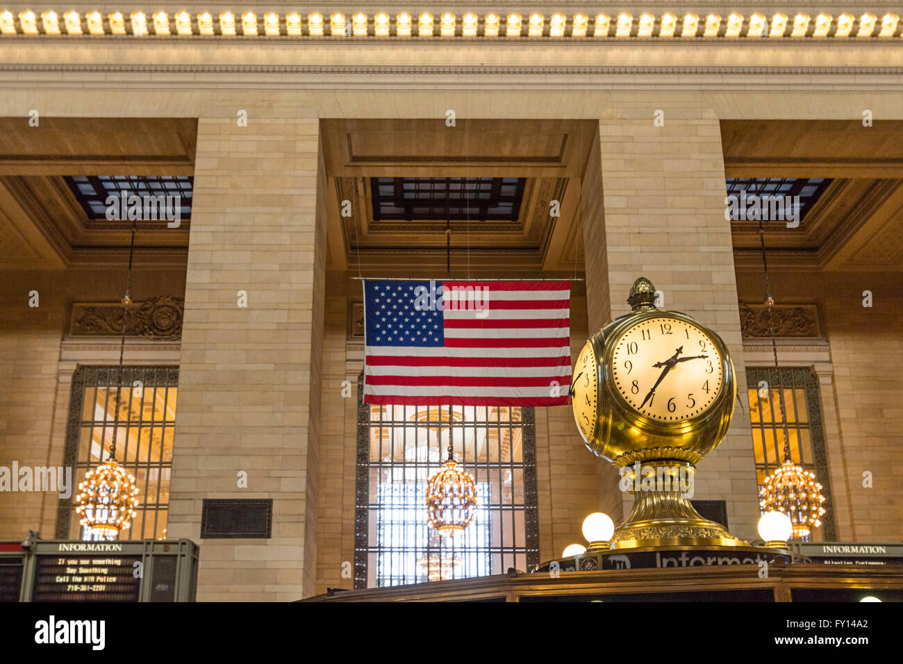 Bahnhof Grand Central Station, Manhattan, New York Stockfoto