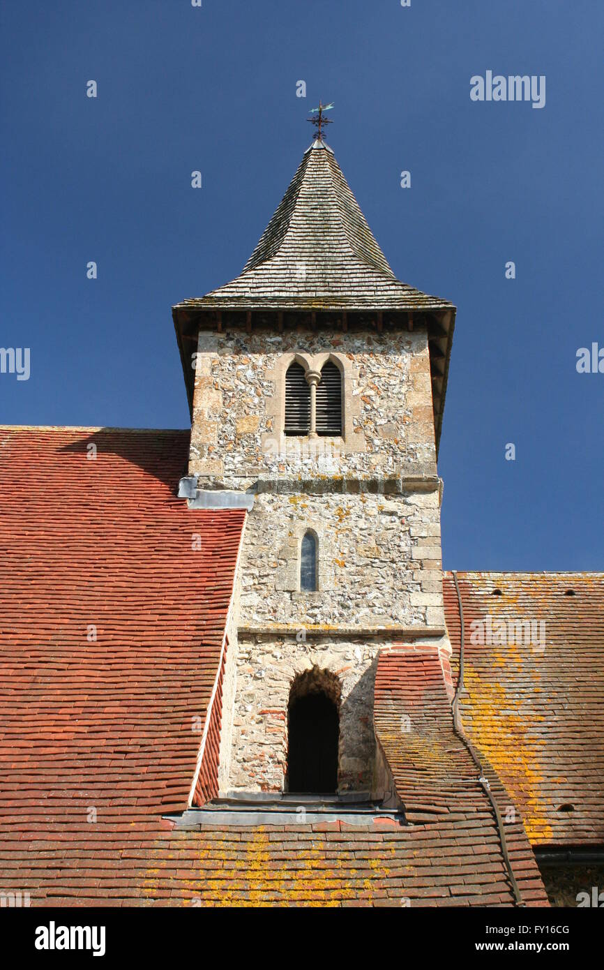 Warblington Kirche Stockfoto