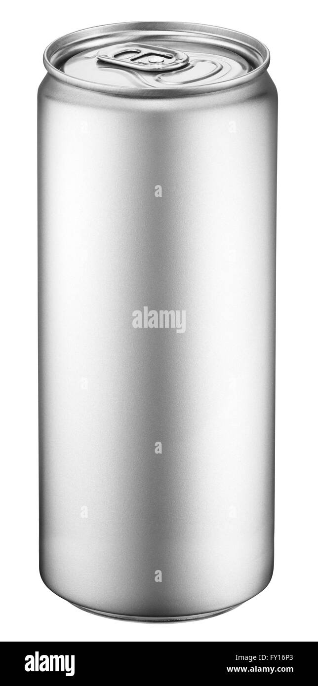 Getränkedose. Datei enthält Beschneidungspfade. Stockfoto