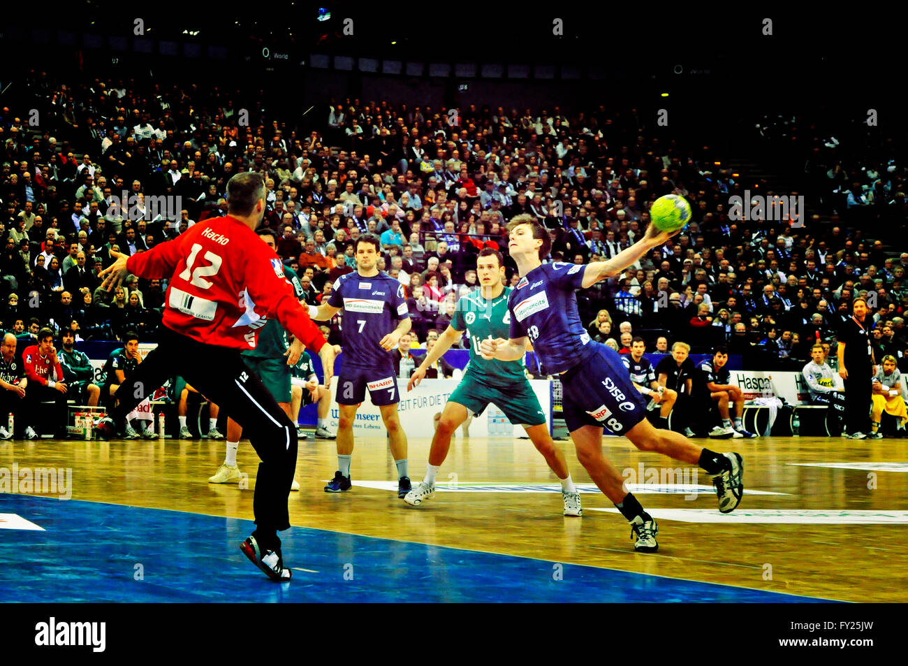 HSV Handball, Hamburg, Deutschland Stockfotografie - Alamy