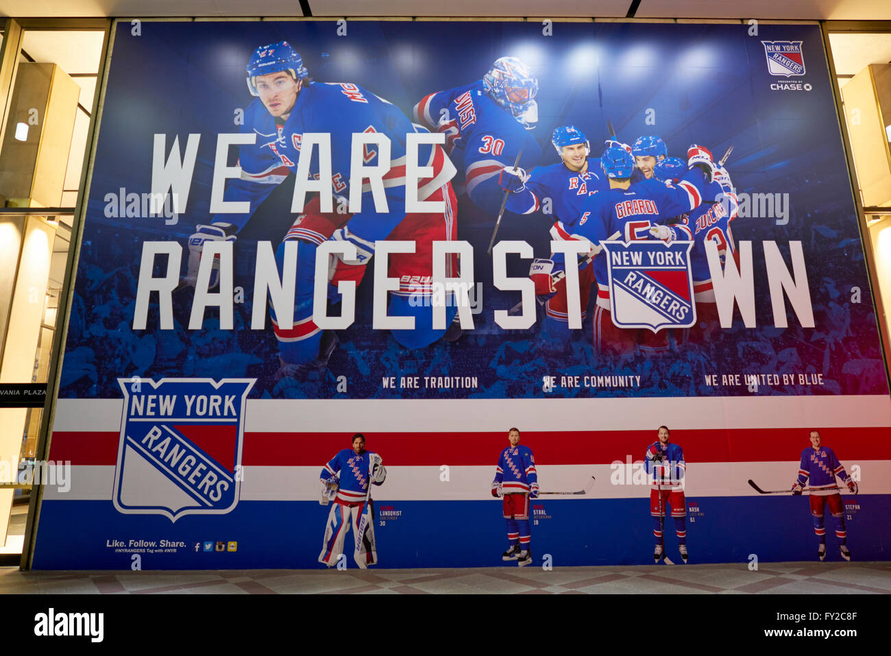 Madison Square Garden Arena Stockfotos und -bilder Kaufen - Alamy