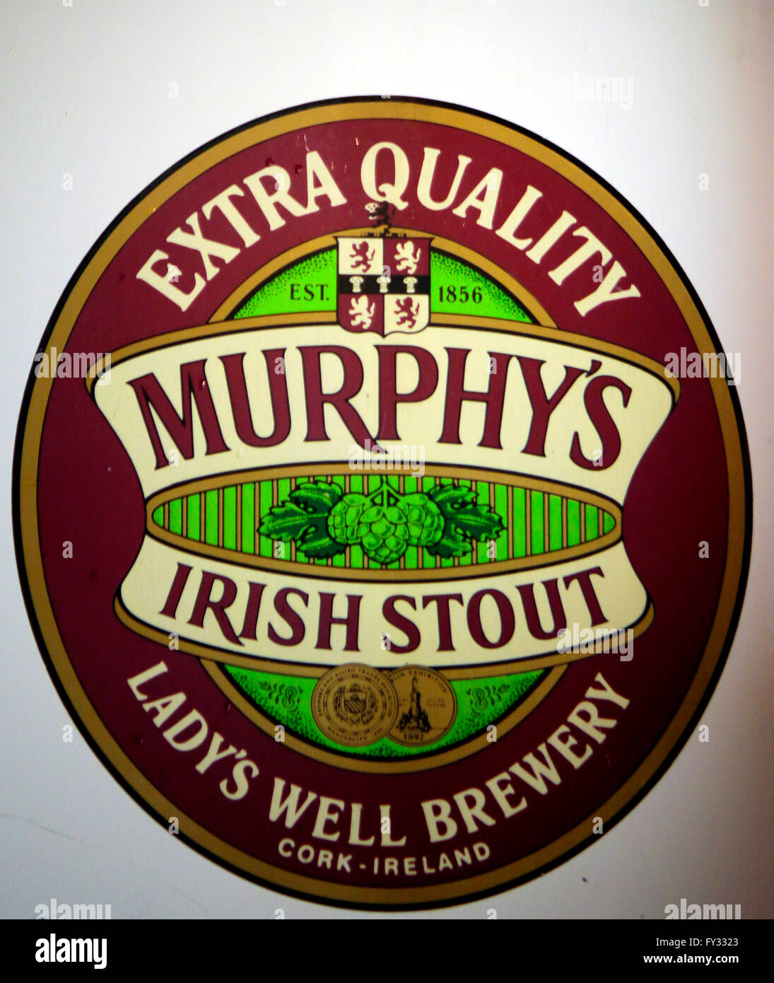 Markennamen: "Murphys Irish Stout", Berlin. Stockfoto