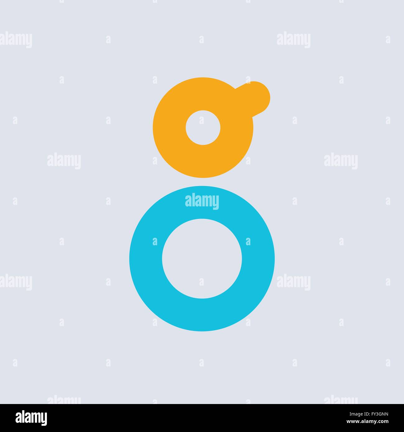 Buchstabe G Logo Icon Design Vorlage Vektor Stock Vektor