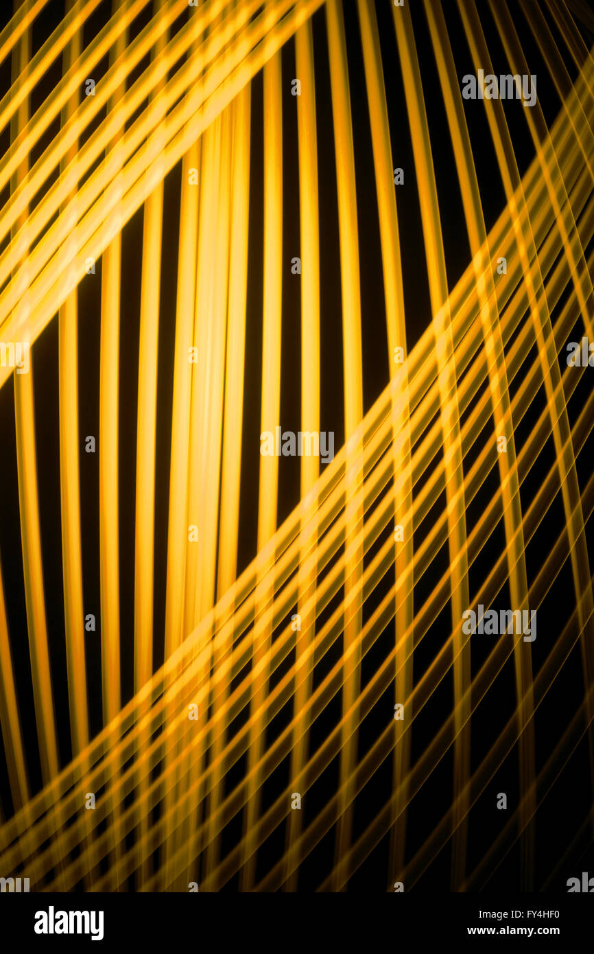 Ein goldfarbener Physiogram Stockfoto