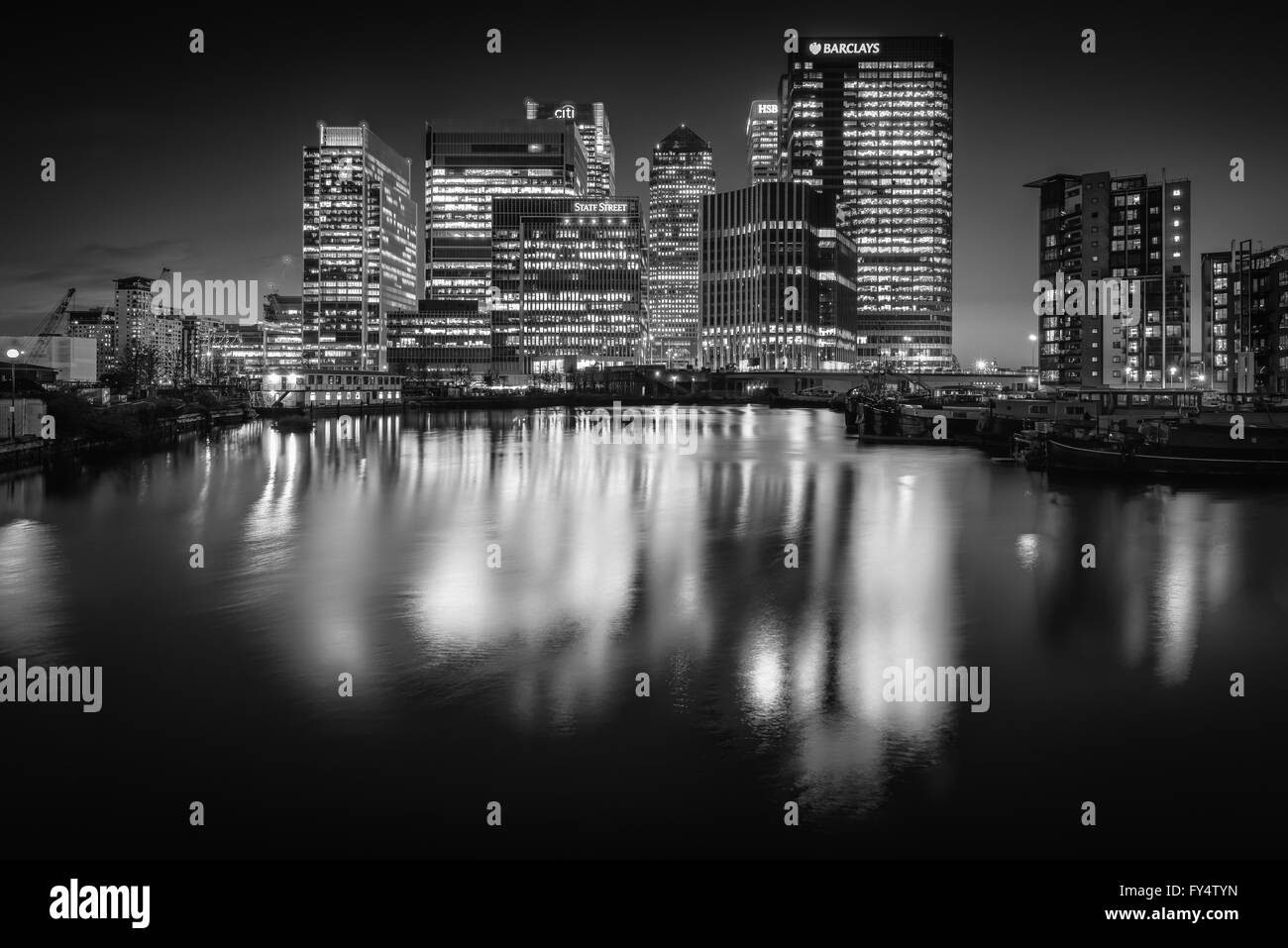 Canary Wharf, London Stockfoto
