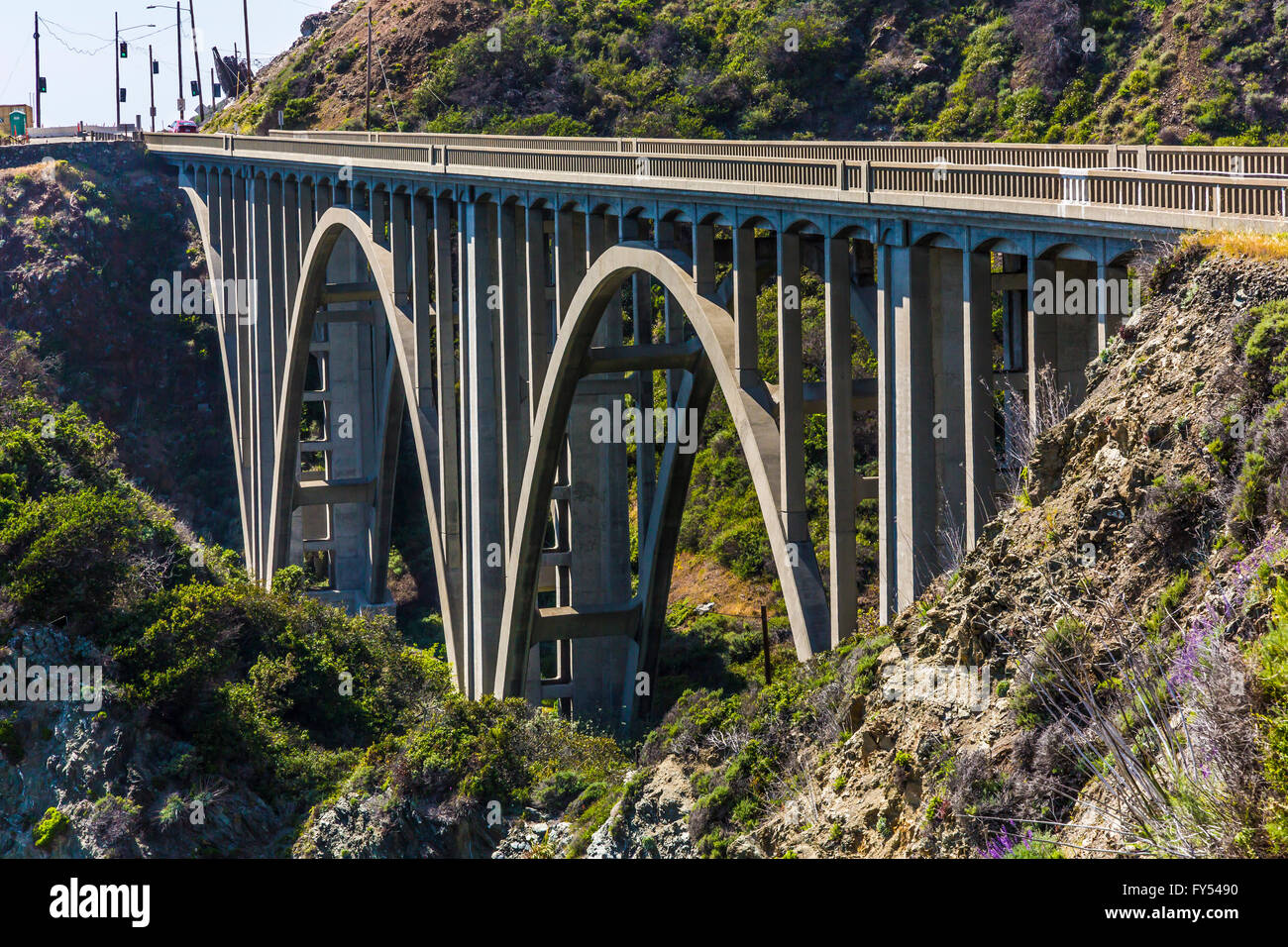 Big Sur-Brücke Stockfoto