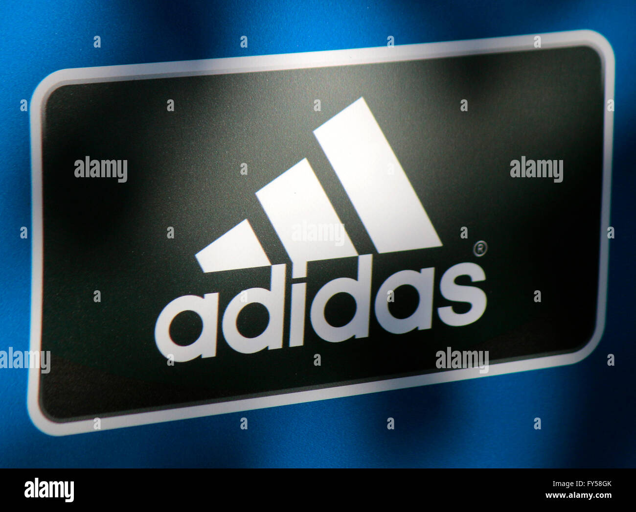 Das Logo der Marke Adidas