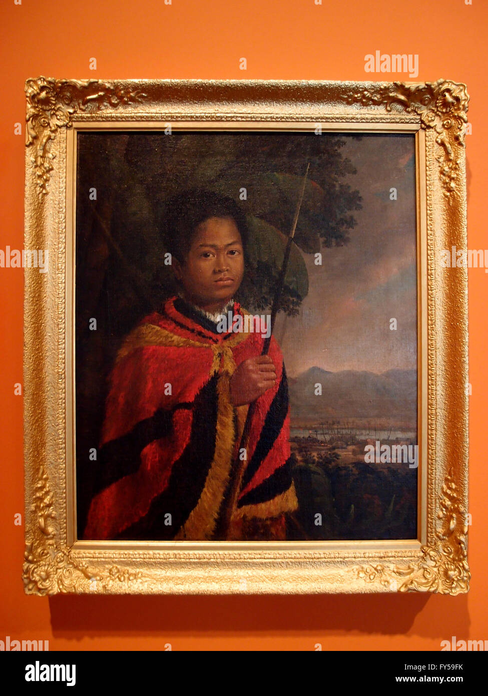 Kamehameha III, 1825, Öl auf Leinwand von Robert Dampier (British, 1800-1874).  Als der Monarch, er bestimmt war um zu werden, stellte Sie Stockfoto