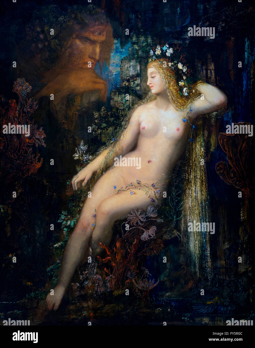 Galatea, Galatee, von Gustave Moreau, um 1880, Kunstgalerie Musee d ' Orsay, Paris, Frankreich, Europa Stockfoto