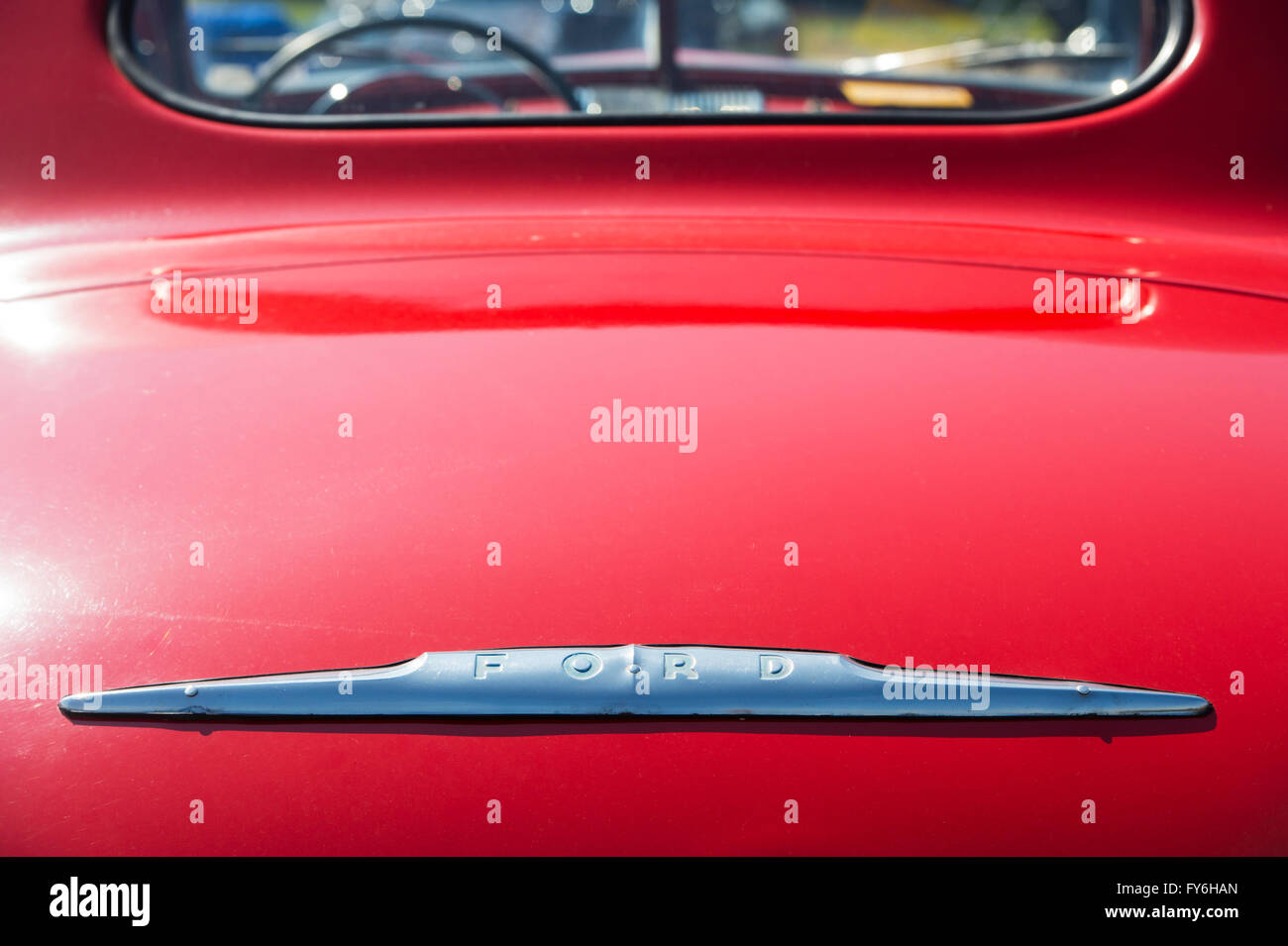 1947 Ford Coupé super deluxe Auto Heck Stockfoto